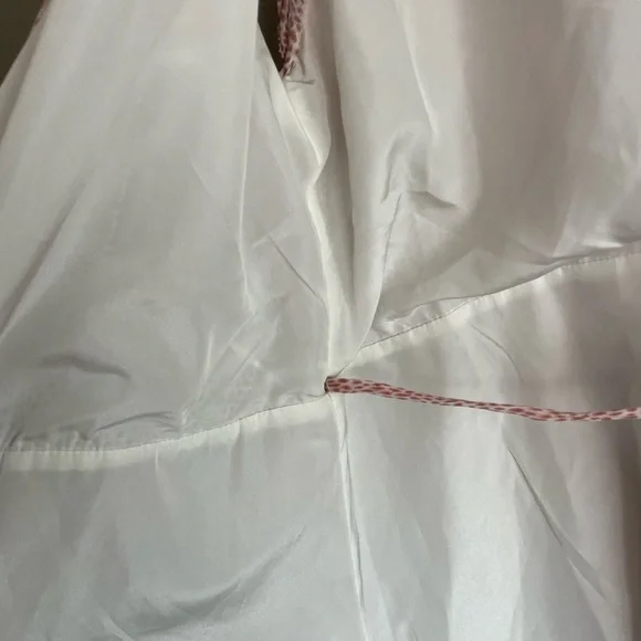 All Saints Floral Wrap Dress with Ruffle Sleeves - Picture 7 of 10